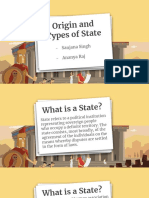 Origin and Types of State