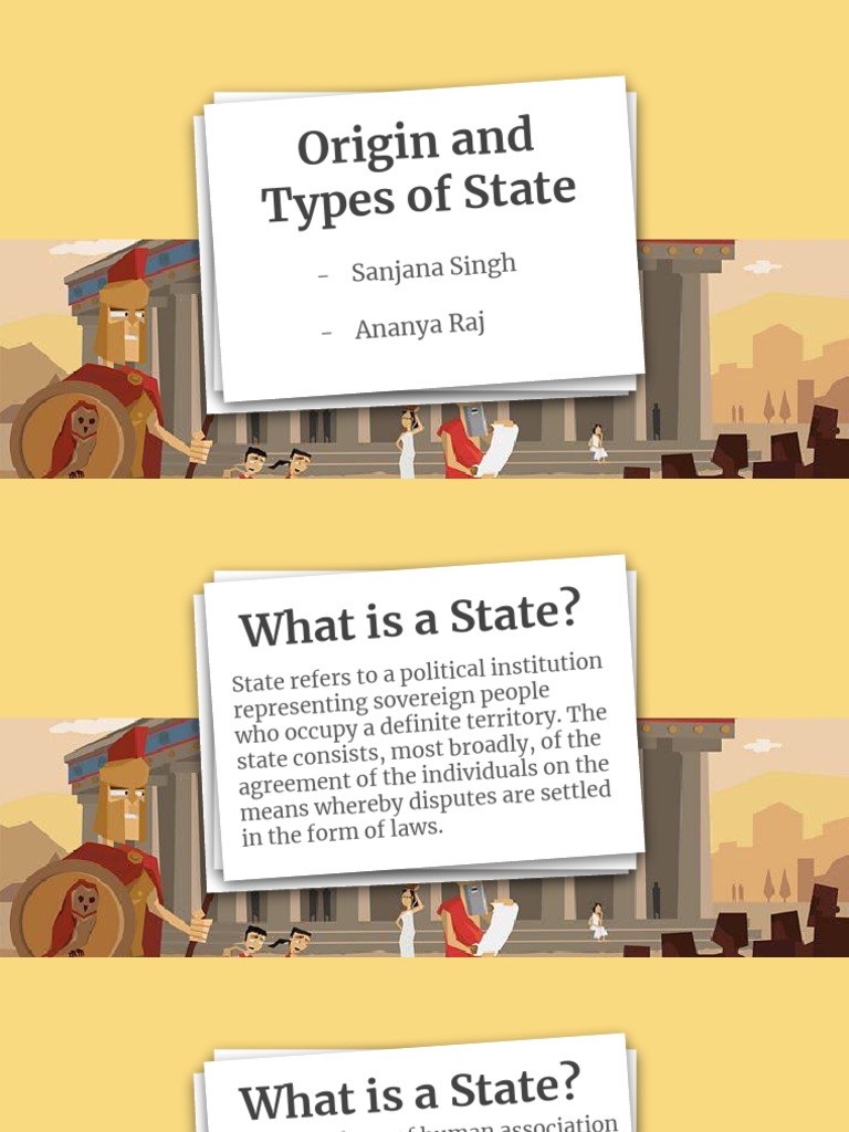 Types and Origins of States Explained | PDF