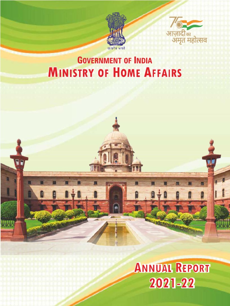 MHA Annual Report 2021-22: Floodlighting | PDF | Money Laundering ...
