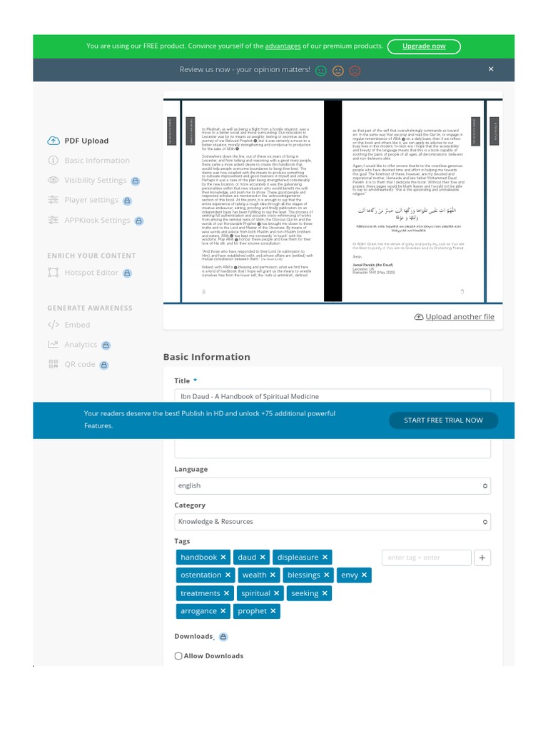Account create create pdf qr code magazines