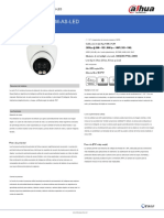 Dahua IPC HDW5442TMP As LED Cámara IP Domo Full Color 4MP Detección Rostros IA Ficha Técnica Español
