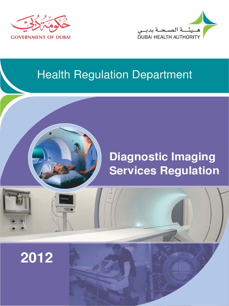 Diagnostic Imaging Services Regulation 2012 PDF Medical Imaging