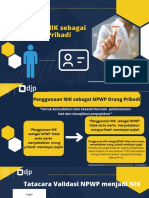 Validasi Nik Menjadi NPWP