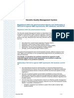 Novartis Quality Management System