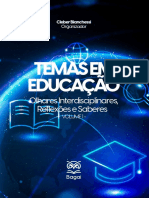 TEMAS EM EDUCAÇÃO: Olhares Interdisciplinares, Reflexões e Saberes - Volume 1