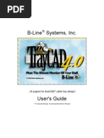 TrayCad4.0 User Manual