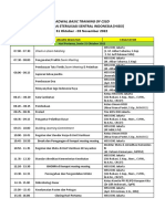 Update Rundown Pelatihan Sterilisasi Tingkat Dasar 31 Okt - 3 Nov 2022 HISSI DKI