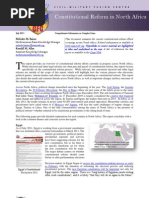 Constitutional Reform in North Africa
