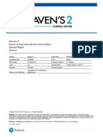 Ravens 2 Sample Score Report Paper Form
