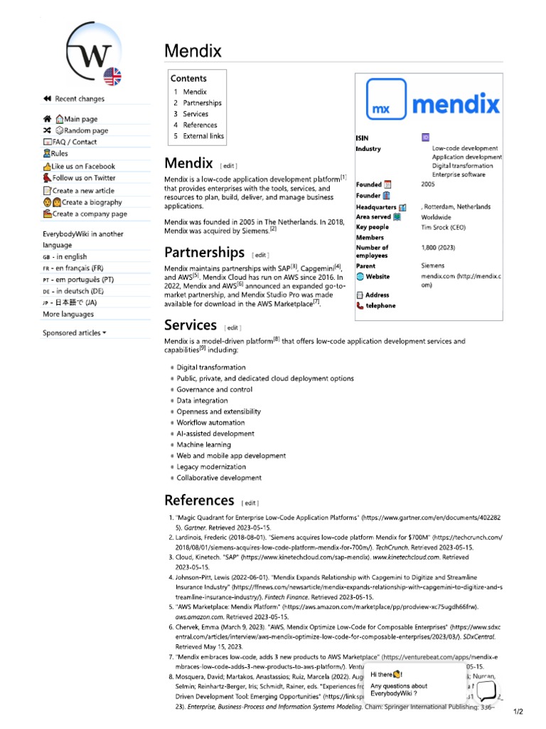 Mendix | PDF