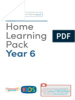 Year 6 Home Learning Pack