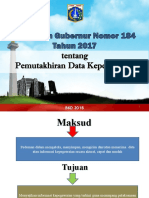 Paparan Pergub Pemutakhiran Data Pusdatin