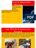 Las TICs en la educación Peruana