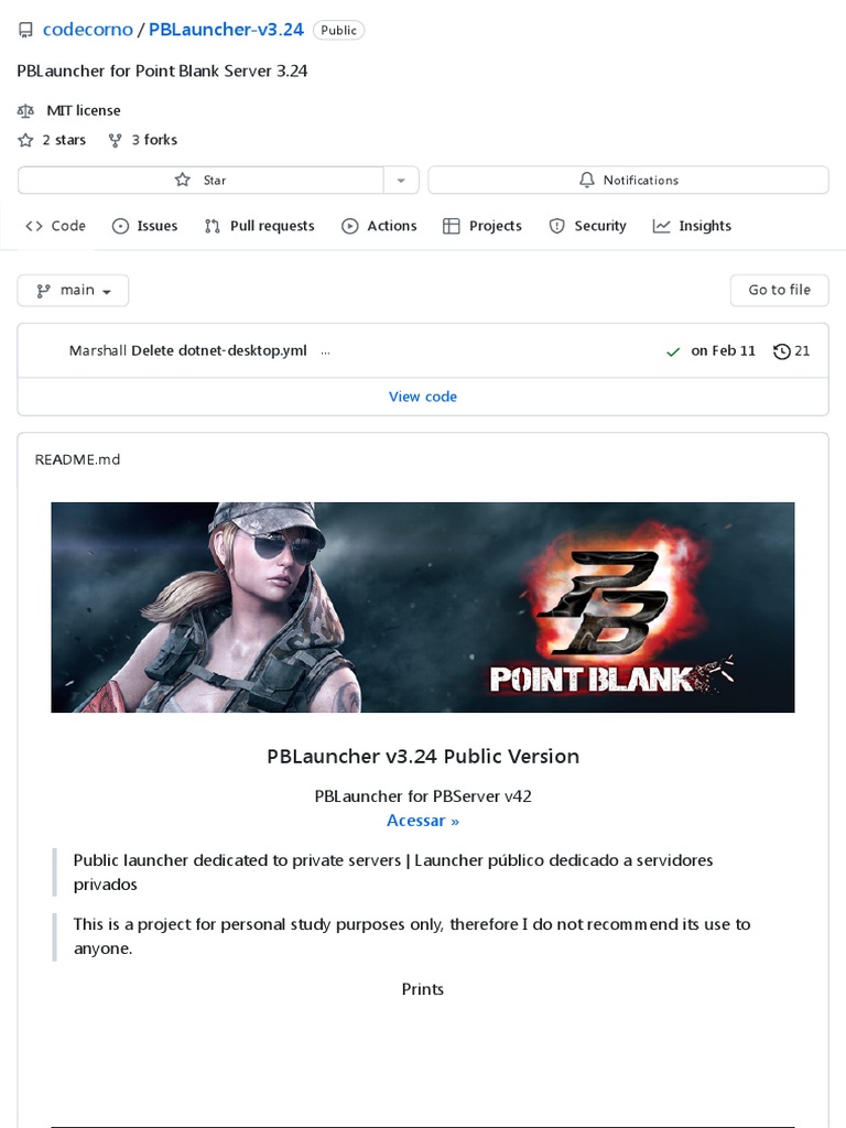 Github codecorno pblauncher v3 24 pblauncher for point blank