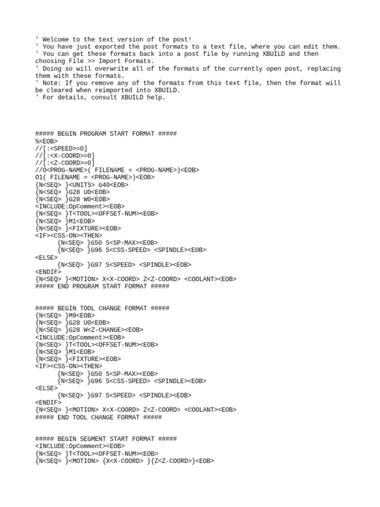 Fanuc turn default pdf cutting metalworking