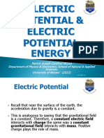 Lecture 2 - Electric Potential and Electric Potential Energy