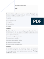 1 Lista de Exercícios Do 2º Bimestre