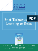 Clinicians Club Brief Techniques For Learning To Relax