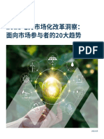 2023电力市场化改革洞察： 面向市场参与者的20大趋势 Rmi 2023.5 46页