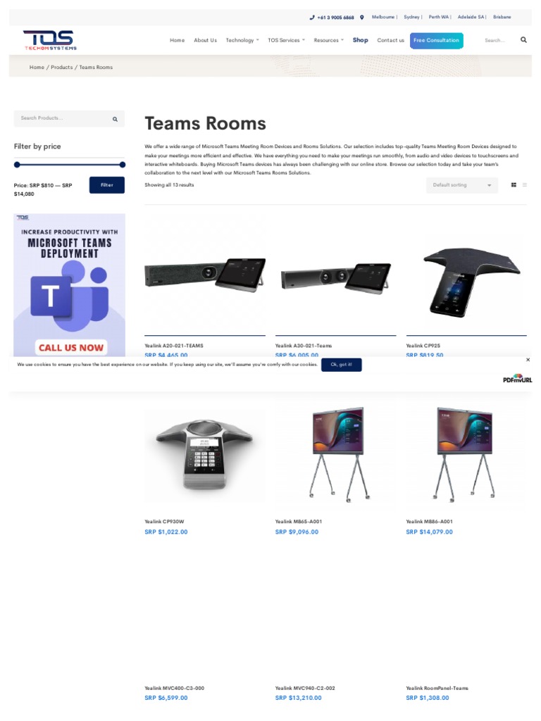 Microsoft Teams Rooms Solutions in Melbourne | PDF | Microsoft | Http ...