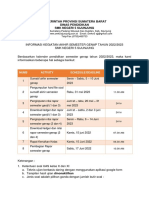 Informasi Sumatif Akhir Semester 2023