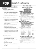 Understanding Homiletics: A Guide | PDF | Homiletics | Sermon