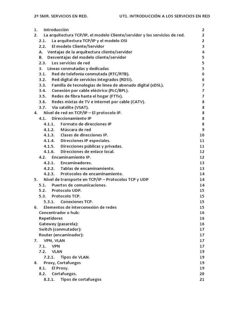 Protocolos de Transporte en Redes TCP/IP | PDF | Servidor proxy ...