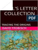 David Trobisch, Pauls Letter Collection