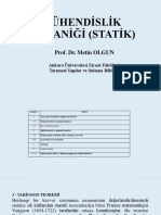 Mühendislik Mekaniği (Statik) : Prof. Dr. Metin OLGUN