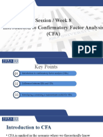 Introduction To CFA Analysis