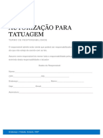 autorização tauagem