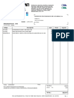 4749 Presupuesto Nº:: A35313170 Cif/Nif