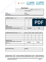05 Daily Report Template