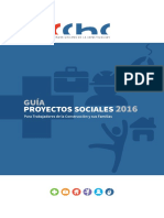 Guía Proyectos Sociales 2016 Nacional