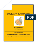 Proposal Budidaya Melon Sona