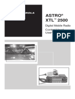 HLN6942 G Enus Astro XTL 2500 Digital Mobile Radio Control Head UG