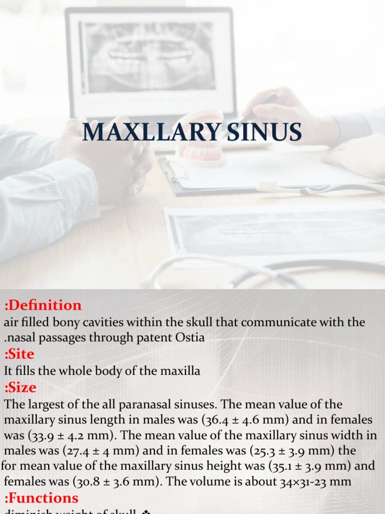 Sinus | PDF | Medical Specialties | Human Anatomy