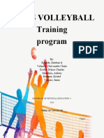 Training Program Mens Volleyball
