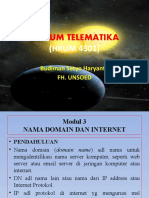 Hukum Telematika - Nama Domain