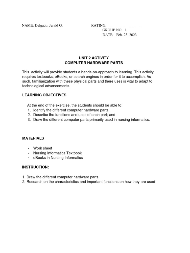 Nursing Hanbook PDF Computer Data Storage Floppy Disk