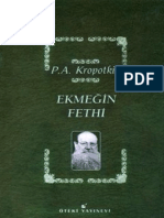 Pyotr Kropotkin Ekmegin Fethi