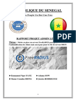 Rapport - Server - FreeRaduis G2 Projet Linux