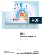 Examen Físico Segmentario Cardiovascular