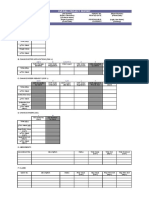 Change Order Status Log