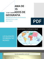 Brasil Posição Geográfica e Evolução