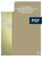 Ii° Unidad Cumplimiento de Las Resoluciones Judiciales