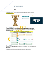 Instrucciones Copa Oro