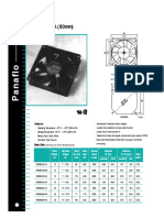 Panaflo Fba08a12u1a Datasheet