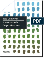 Resumo A Autonomia de Professores Jose Contreras