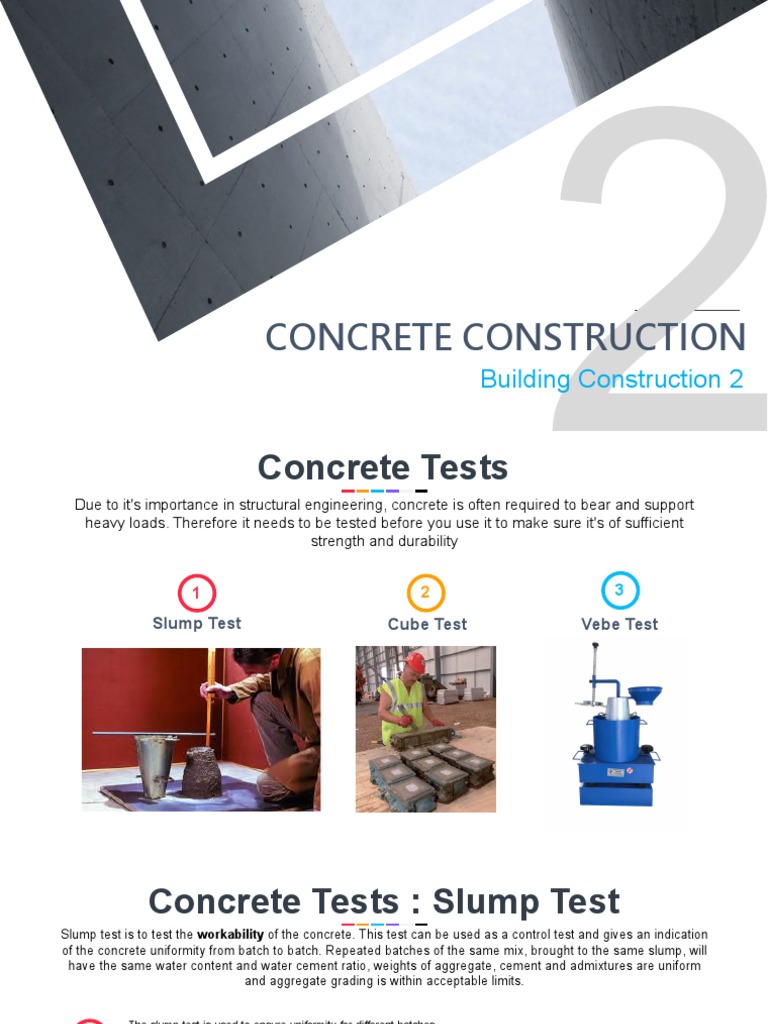 Concrete Testing Methods Overview | PDF | Concrete | Precast Concrete